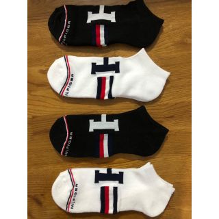 トミーヒルフィガー(TOMMY HILFIGER)の新作トミーヒルフィガー メンズソックス4足セット(ソックス)