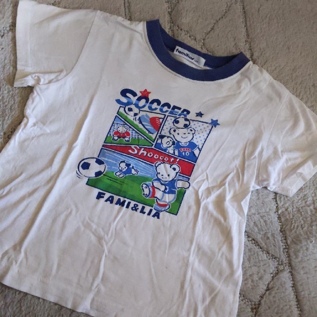 familiar(ファミリア)のfamiliar半袖Ｔシャツ キッズ/ベビー/マタニティのキッズ服男の子用(90cm~)(Tシャツ/カットソー)の商品写真