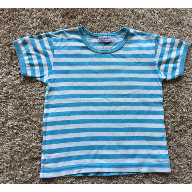 marimekko(マリメッコ)のマリメッコキッズTシャツ キッズ/ベビー/マタニティのキッズ服女の子用(90cm~)(Tシャツ/カットソー)の商品写真