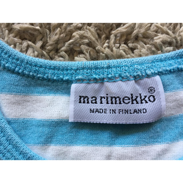 marimekko(マリメッコ)のマリメッコキッズTシャツ キッズ/ベビー/マタニティのキッズ服女の子用(90cm~)(Tシャツ/カットソー)の商品写真