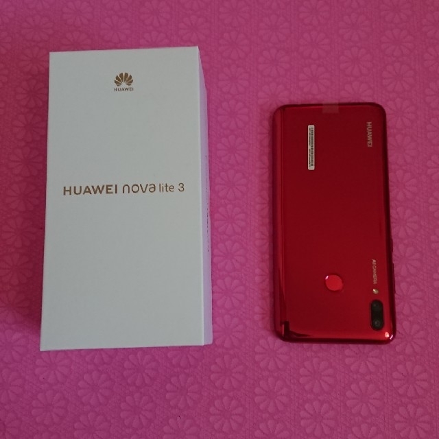 HUAWEI nova lite 3 モバイル使用可能