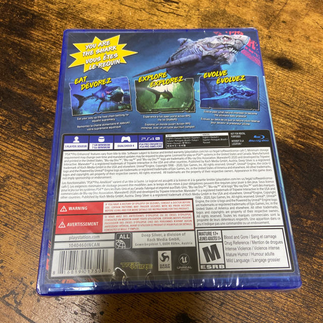 PlayStation4 - 専用出品【北米版・日本未発売】 MANEATER PS4 【新品