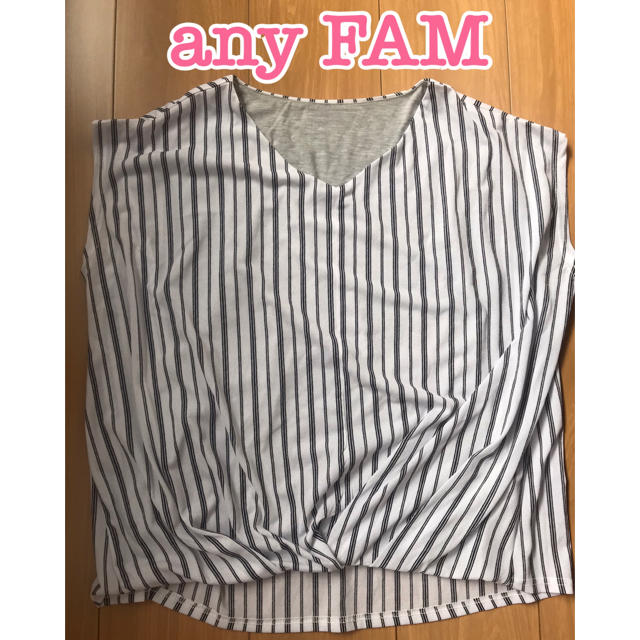 anyFAM(エニィファム)のAny FAM ノースリーブトップス レディースのトップス(カットソー(半袖/袖なし))の商品写真