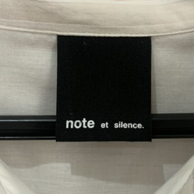 note et silence(ノートエシロンス)のちゃんちゃん様専用note et silence  シャツ レディースのトップス(シャツ/ブラウス(長袖/七分))の商品写真