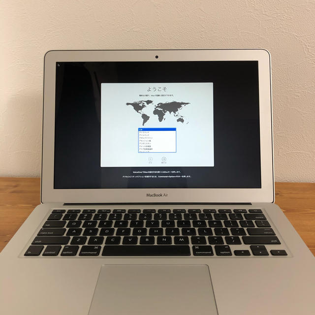 MacBookAirCPUMacBook Air (13-inch, Mid 2013)　USキーボード