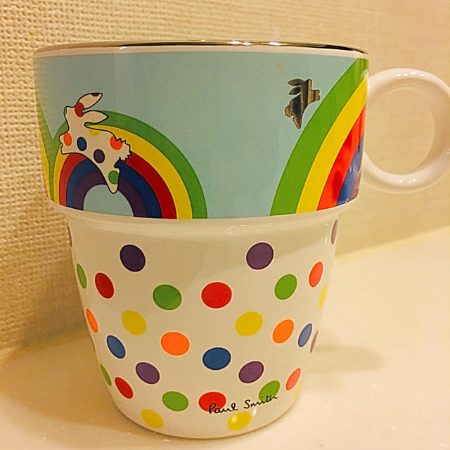 Paul Smith(ポールスミス)の【新品】Paul Smith★ペアマグカップ★ポールスミス インテリア/住まい/日用品のキッチン/食器(グラス/カップ)の商品写真