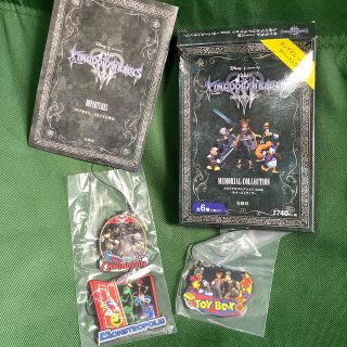 スクウェアエニックス(SQUARE ENIX)の【値下】キングダムハーツIII メモリアルコレクションラバーストラップ3点セット(ストラップ)