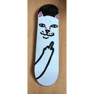 【RIPNDIP】LORD NERMAL BOARD BLACK 8inch(スケートボード)