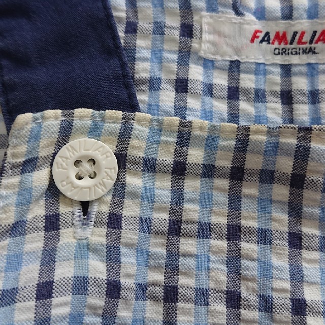 familiar(ファミリア)のファミリア  90センチ ロンパース キッズ/ベビー/マタニティのベビー服(~85cm)(ロンパース)の商品写真