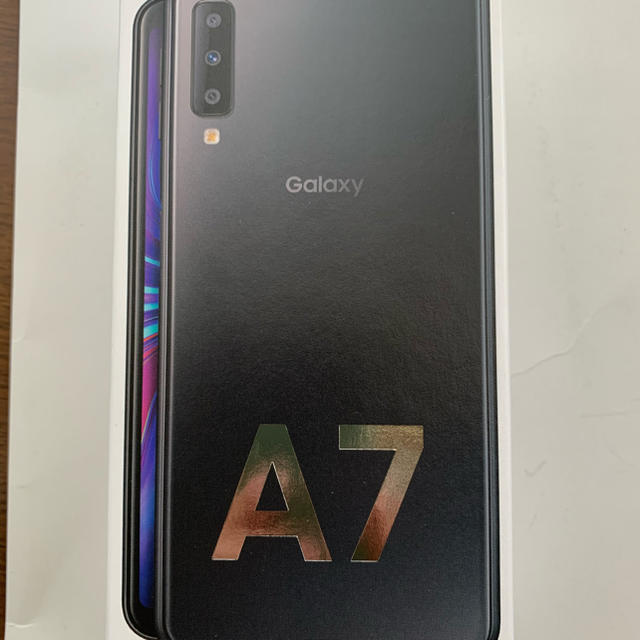 Galaxy A7 ブラック 64 GB SIMフリー