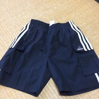 アディダス(adidas)のアディダス短パン （ネイビー）(ウェア)