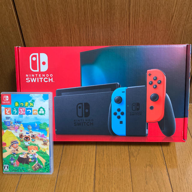 Switch どうぶつの森セット家庭用ゲーム機本体