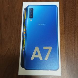 ギャラクシー(Galaxy)のgalaxy a7 新品未開封です。(スマートフォン本体)