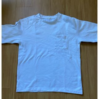 ジーユー(GU)の白Tシャツ　GU  最安値(Tシャツ/カットソー(半袖/袖なし))