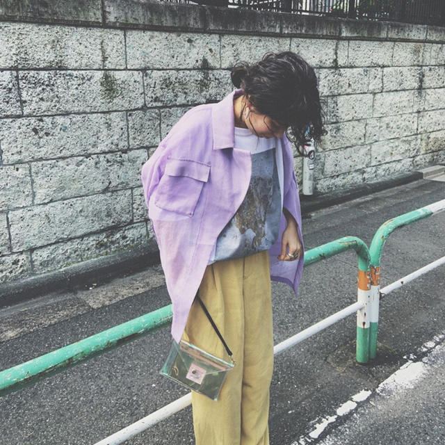 Haru様専用☆AMERI SHEER LADY ARMY SHIRT シャツ/ブラウス(長袖 Haru様専用☆AMERI SHEER LADY ARMY SHIRT シャツ/ブラウス(長袖