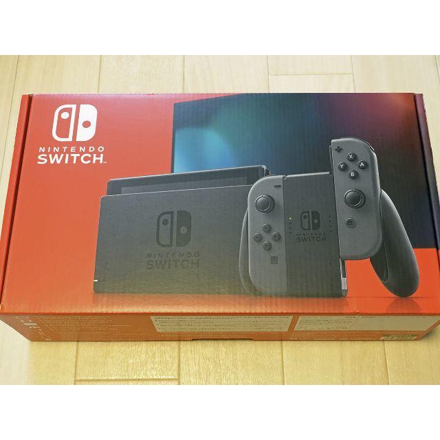 新品 新型 Nintendo Switch 本体 HAD-S-KAAAA グレー - 家庭用ゲーム機本体