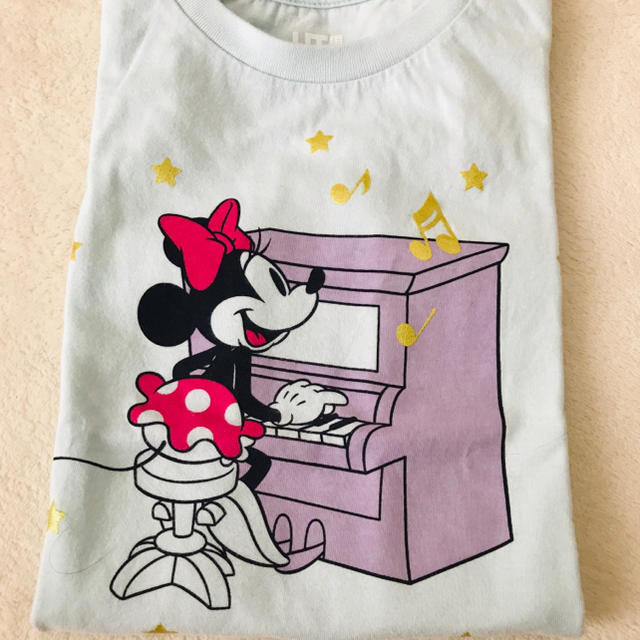 UNIQLO(ユニクロ)のミニー  Tシャツ キッズ/ベビー/マタニティのキッズ服女の子用(90cm~)(Tシャツ/カットソー)の商品写真