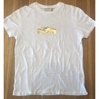 メゾンキツネ(MAISON KITSUNE')のMAISON KITSUNE Parisien Box logo Tシャツ(Tシャツ/カットソー(半袖/袖なし))
