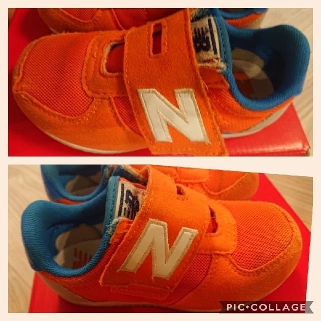 New Balance(ニューバランス)のニューバランス スニーカー 15.5センチ キッズ/ベビー/マタニティのキッズ靴/シューズ(15cm~)(スニーカー)の商品写真