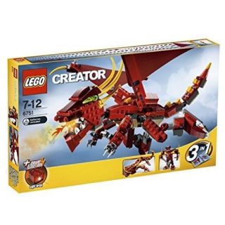 レゴ(Lego)のレゴ★クリエイター レッドドラゴン 6751 USED 人気 激レア(その他)