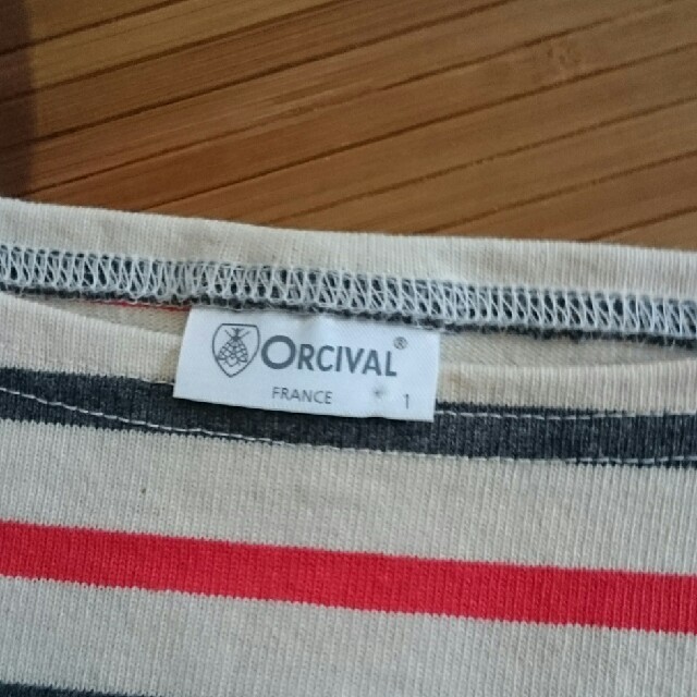 ORCIVAL(オーシバル)のオーシバル  ボーダーカットソー サイズ1  レディースのトップス(カットソー(半袖/袖なし))の商品写真