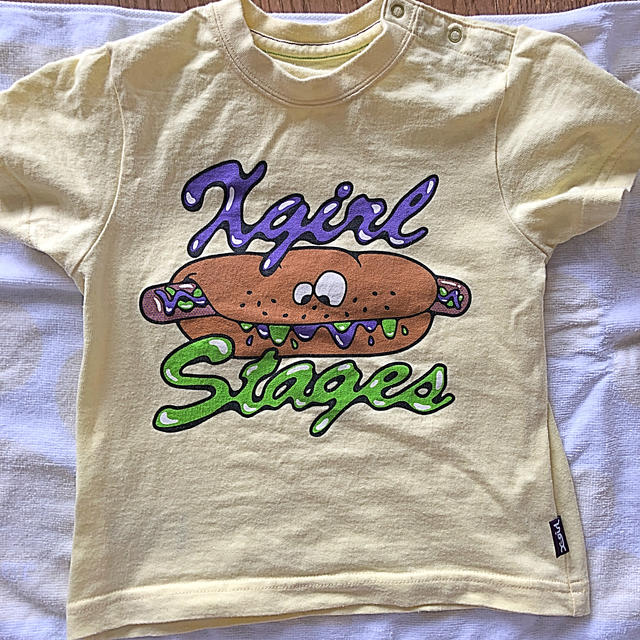 X-girl Stages(エックスガールステージス)のx-girlstages 半袖Tシャツ　95 3T  キッズ/ベビー/マタニティのキッズ服男の子用(90cm~)(Tシャツ/カットソー)の商品写真