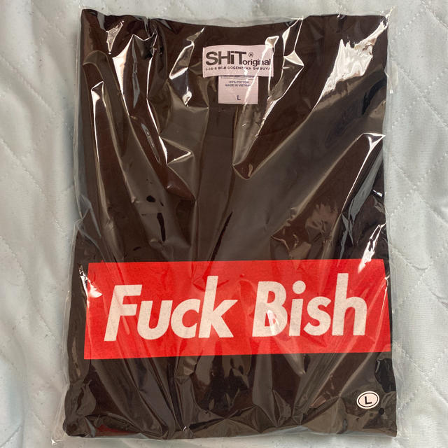 BiSH Fuck Bish Tシャツ 赤  Lサイズ新品未開封 即購入OKです
