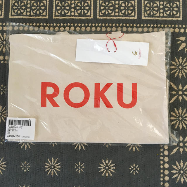 UNITED ARROWS(ユナイテッドアローズ)のROKU 完売トートバッグ レディースのバッグ(トートバッグ)の商品写真