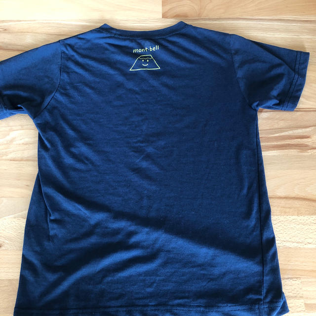 mont bell(モンベル)のmont-bell キッズTシャツ　130  紺色 キッズ/ベビー/マタニティのキッズ服男の子用(90cm~)(Tシャツ/カットソー)の商品写真