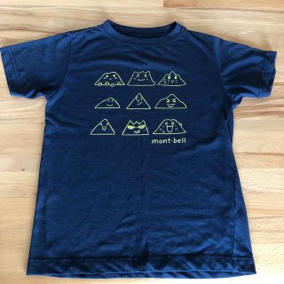 モンベル(mont bell)のmont-bell キッズTシャツ　130  紺色(Tシャツ/カットソー)