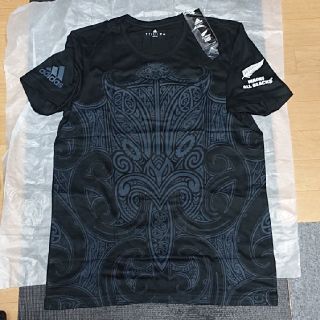 アディダス(adidas)のオールブラックスTシャツ(ラグビー)