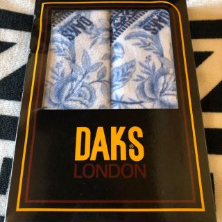 ダックス(DAKS)の★新品未使用★ DAKS フェイスタオル 2枚2セット(タオル/バス用品)