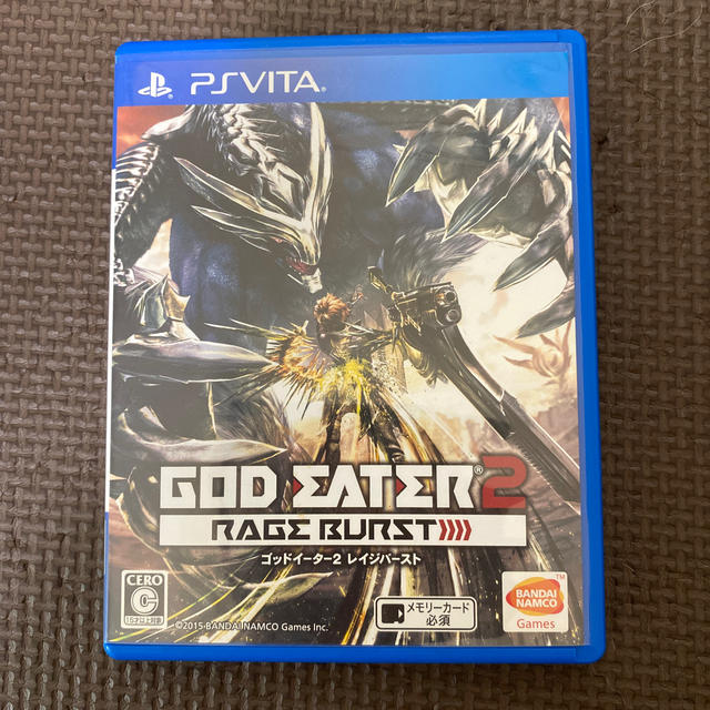 GOD EATER 2 RAGE BURST（ゴッドイーター2 レイジバースト） エンタメ/ホビーのゲームソフト/ゲーム機本体(携帯用ゲームソフト)の商品写真