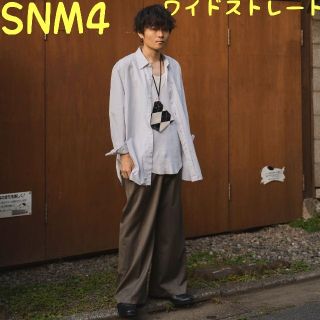 サンシー(SUNSEA)のSNM4 Wide Straight Pants ワイドストレート【サイズ・2】(スラックス)