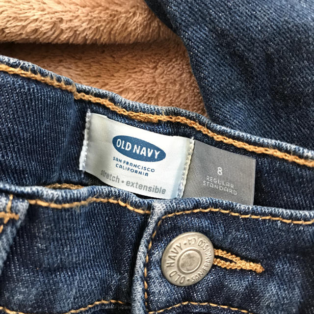 Old Navy(オールドネイビー)の55文太郎様  双子コーデセット キッズ サイズ8 デニム ハーフパンツ  キッズ/ベビー/マタニティのキッズ服女の子用(90cm~)(パンツ/スパッツ)の商品写真