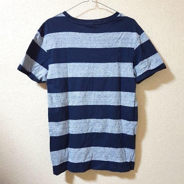 H&M(エイチアンドエム)の【値下げ】ボーダーTシャツ メンズのトップス(Tシャツ/カットソー(半袖/袖なし))の商品写真