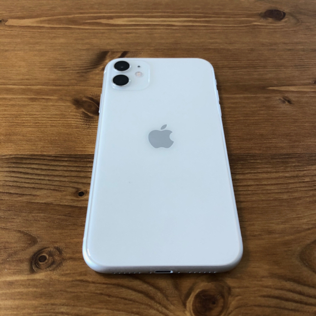 iPhone11 128GB ホワイト付属品(新品) ・箱付　SIMフリー