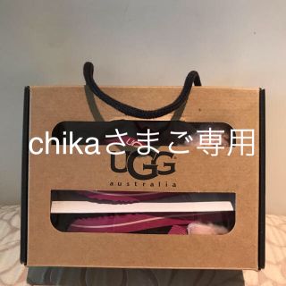 アグ(UGG)のchika様ご専用　アグ　ビーチサンダル　ムートン　新品(サンダル)