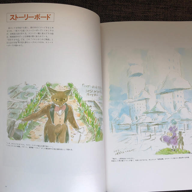 ジブリ(ジブリ)の「バロンのくれた物語」の物語 ひとつのシ－クエンスが完成するまで エンタメ/ホビーの本(その他)の商品写真