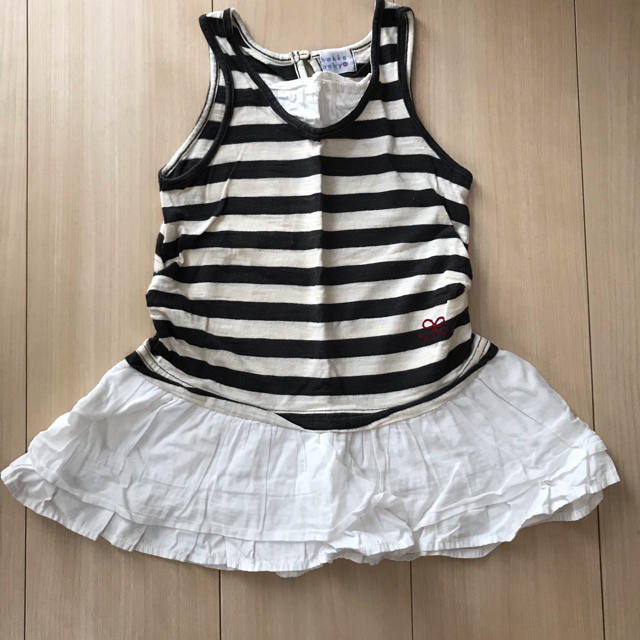 hakka baby(ハッカベビー)のHAKKA baby ワンピース 90 キッズ/ベビー/マタニティのキッズ服女の子用(90cm~)(ワンピース)の商品写真