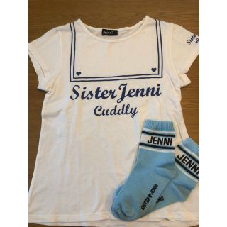 ジェニィ(JENNI)のJENNI 150 Tシャツ　おまけ靴下(Tシャツ/カットソー)