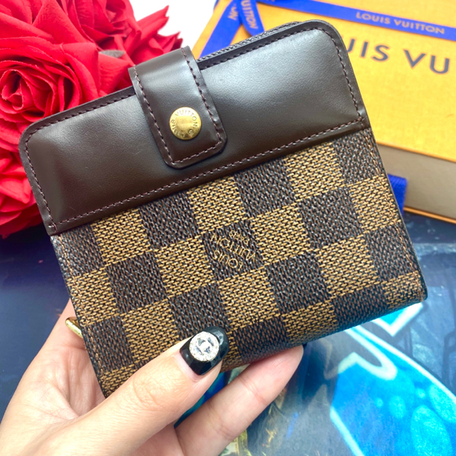 ルイヴィトン♡ダミエ ジップ♡2つ折り 財布♡LOUIS VUITTON