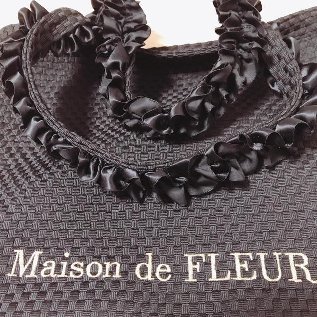 Maison de FLEUR(メゾンドフルール)のメゾンドフルール　バスケットクロスバック　美品 レディースのバッグ(トートバッグ)の商品写真