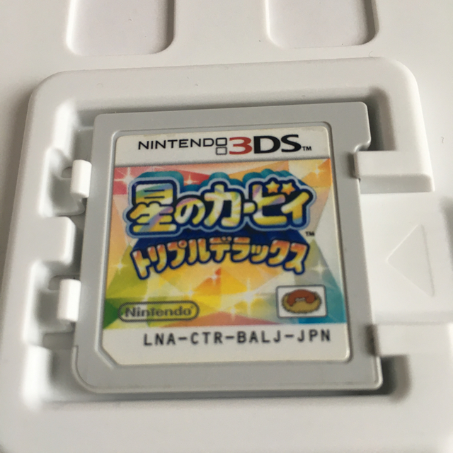 任天堂(ニンテンドウ)の星のカービィ トリプルデラックス 3DS エンタメ/ホビーのゲームソフト/ゲーム機本体(携帯用ゲームソフト)の商品写真