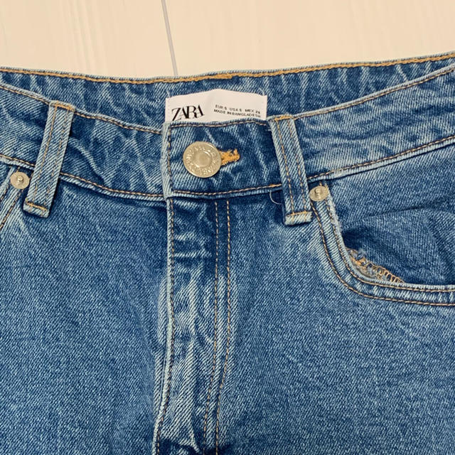 ZARA(ザラ)のデニムタイトスリットスカート レディースのスカート(ひざ丈スカート)の商品写真