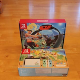 新品Switch あつまれどうぶつの森セット同梱版 リングフィットアドベンチャー