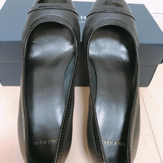 Cole Haan(コールハーン)のコールハーン　ウェッジソールパンプス　美品 レディースの靴/シューズ(ローファー/革靴)の商品写真