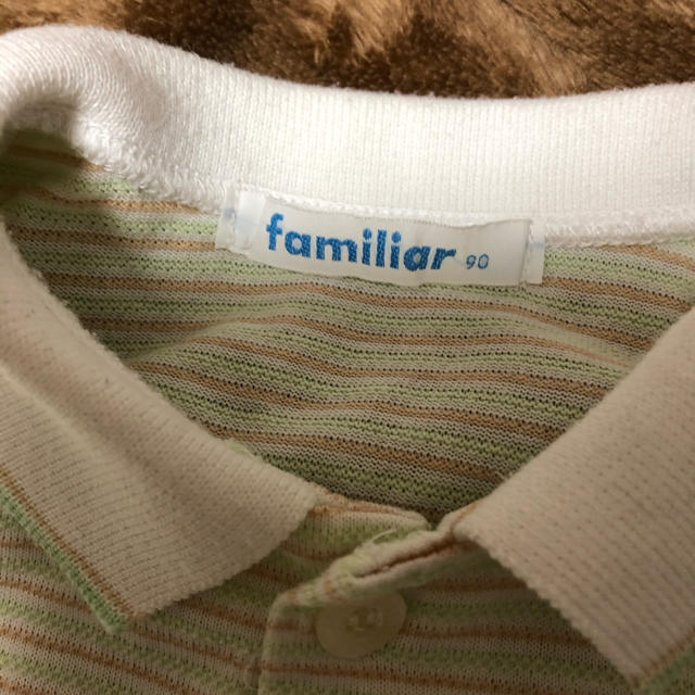 familiar(ファミリア)のファミリア　半袖シャツ キッズ/ベビー/マタニティのキッズ服女の子用(90cm~)(Tシャツ/カットソー)の商品写真