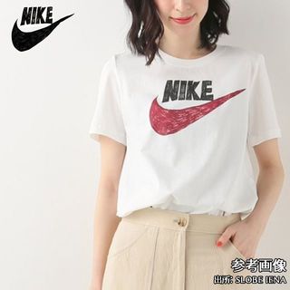 ナイキ(NIKE)のNIKE ナイキ 手描きロゴ グラフィック Tシャツ ホワイト(Tシャツ(半袖/袖なし))