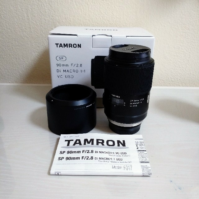 TAMRON(タムロン)のニコン装置用:TAMRON SP 90mm F2.8 マクロ（F017) スマホ/家電/カメラのカメラ(レンズ(単焦点))の商品写真